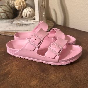 Birkenstock Pink EVA Arizona sandals